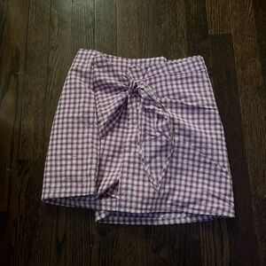 Forever 21 skort size small plaid